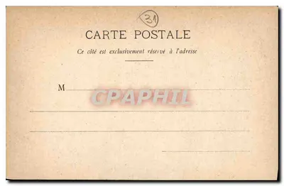 Toulouse — Igreja de Saint-Sernin — Fotogravura Larouche Frères — Verso
