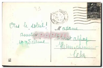 Toulouse - Katedra św. Etienne - Chór (1911) ; Kryty (1911) ; Ołtarz główny (1900-1908) — Rewers