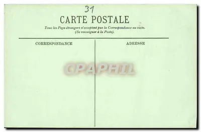 Toulouse — Uitzicht op het Jardin des Plantes — LL, n° 125 — Achterkant