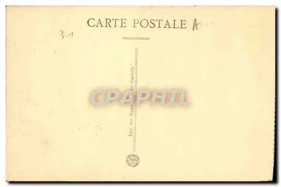 Toulouse — W Ogrodzie Botanicznym — Statua Armanda Sylvestre i Pomnik Ariège i Garonne — Rewers