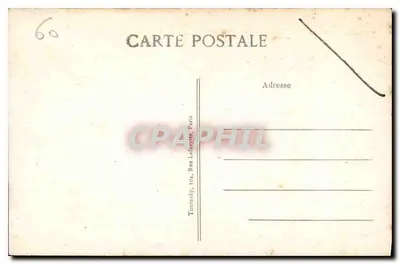 Castelo de CHANTILLY — A Ilha do Amor — T.M.K. — Verso