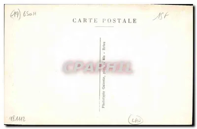 Corrèze - Gimel - Skoczek « Queue de Cheval » — Rewers