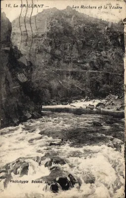 Le Saillant — Os Rochos e a Vézère — Fototipia Bessot e Cie