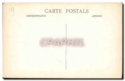 Brive - Kościół św. Martyna, widok wewnętrzny — Phototypie Guionie Père et Fils, n°92 — Rewers