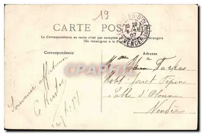 Corrèze — 108 - BORT Salto da Saule — M. I. L. L. — Verso