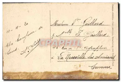 Mulhouse (Haut-Rhin) — Restaurante no jardim zoológico — Maison d'édition d'Art Alsacien — Verso