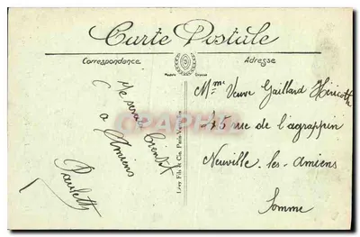 Mulhouse — Kościół protestancki — LL — Rewers