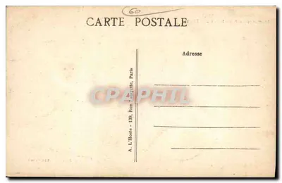 Ermenonville (Oise) — Passeio ao longo das margens do Lago — A. L'Hoste, Paris — Verso