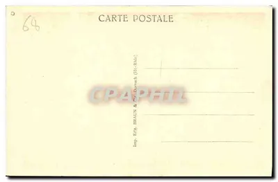 Trois-Épis — Droga pod lasem — Wydawca Braun & Cie, Dommach (H1-Rhin) — Rewers