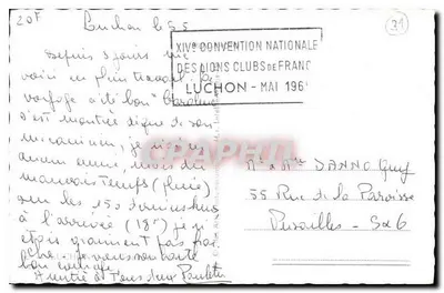 Wieża w Luchon — widok panoramiczny — wydawca Cip, nr 34 — Rewers