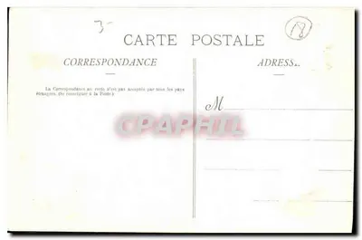 Katedra w Bourges — Zabytki Kolumn Starej Katedry św. Etienne (Krypta) — MARQUE VERGÈS — Rewers