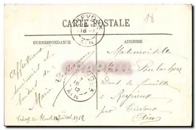 Bourges — Katedra — Wielka Nef — L.I. — Wydawca L.I. — Rewers