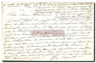 Bourges - Katedra — Wydawnictwo H. Roussean, Bourges — Rewers