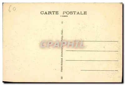 Chantilly (Oise) — Kąt Nonette — Photo-Édition Blancourt (Oise) — Rewers