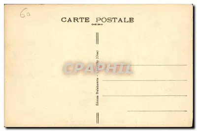 Castello di Chantilly — La Sala delle guardie — Edizione Delabarette (Oise) — Verso