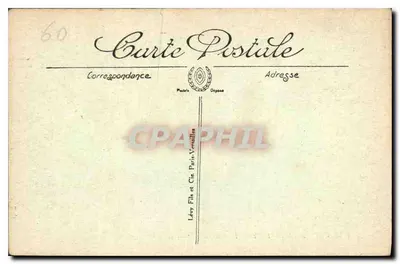 Zamek w Chantilly — Galeria Ceryków — L.L. — n°28 — Rewers