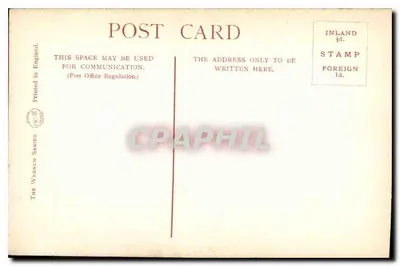 No Banc de Dogger — South Kensington Museum, Londres — série The Wrench, n° 7664 — Verso