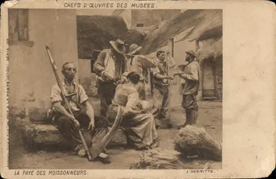 A Paga dos Ceifeiros — Série depositada — Raphael Tuck & Fils