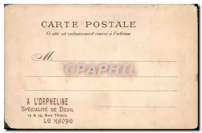 A Paga dos Ceifeiros — Série depositada — Raphael Tuck & Fils — Verso
