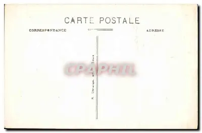 Loches (Loir-et-Cher) — La Colegiata de San Urs y el Castillo Real Torre de San Antonio — R. D. — Reverso