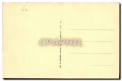 Zamek w Chantilly — Widok z wschodu — ND. — Rewers