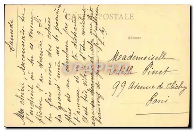 Chantilly — Os Etangs de Commelles - A Goulotte — E.M. n°8 — Verso