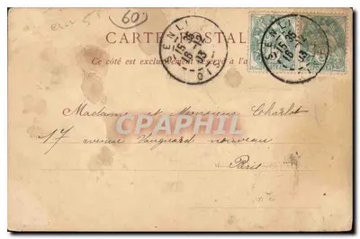 Chaalis — Les Pavillons — Collections ND Phot. n°8 — Verso