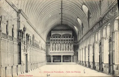Zamek Pierrefonds — Sala Preusów — Decelle, Compiègne, n°17