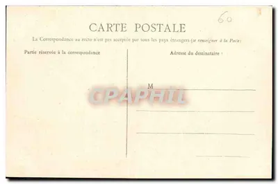 Compiègne — Zamek — Front główna — Wydawnictwo Nowe Galerie — Rewers