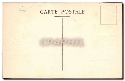 Zamek w Pierrefonds (Oise) — widok z lotnictwa — Cliché firmy Francuskiego Lotnictwa — Rewers