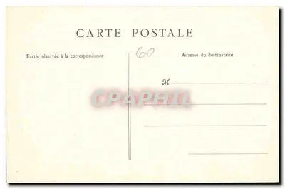 Castelo de Chantilly — Sala Théophile — B. F. Paris — Verso