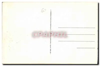 Chantilly — Zamek — Façada Północno-Wschodnia — LL.8 — Wydawca: CP des Arts - Strasbourg — Rewers