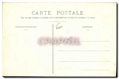 Zamek w Compiègne — Główne wejście — Decelle, Compiègne, n°6 — Rewers