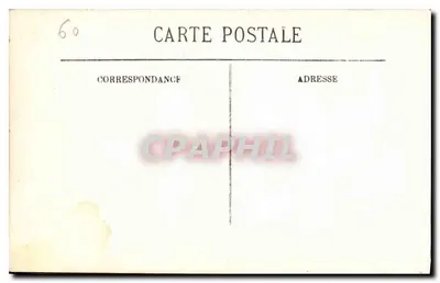 Chantilly — O Castelo da Rainha Branca — LL. — N° 134 — Verso
