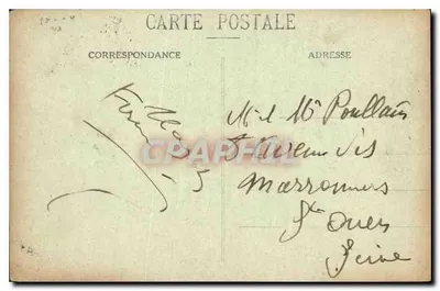 Louis XIV bénissant son petit-fils — le duc d'Anjou — Ch. Foucault, édit., Dreux — Rewers