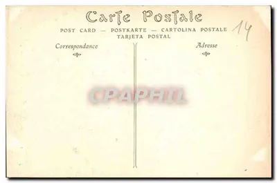 Caen — Absydę Kościoła Świętego Piotra — ND Pbot. — Rewers
