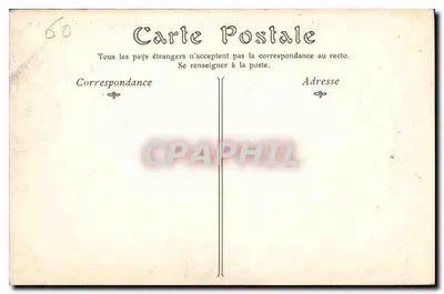 Castello di CHANTILLY — La Cappella e la Capitaineria — ND Phot — Verso