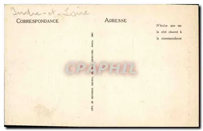 Amboise — Kaplica Strona Południowa — ND — Rewers