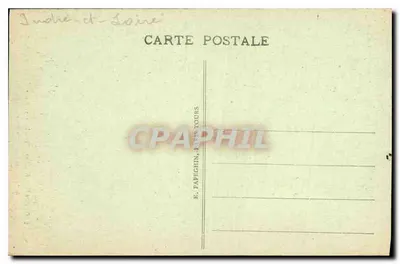 Montresor (Indre-et-Loire) — Vista pittoresca sobre el Indrois — E. Papeghin, París-Tours — Reverso