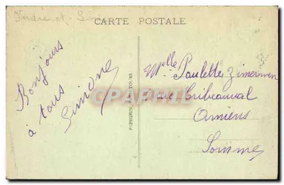 Tours — Katedra św. Gatiana — wydawca A.P. nr 121 — Rewers