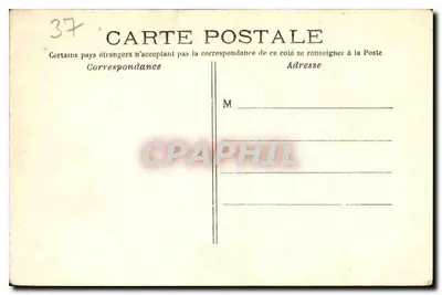 Tours (Indre-et-Loire) — Hotel Gouin — wydawca nie widoczny, numer serii 6 — Rewers