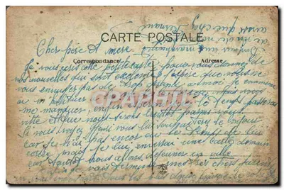 Pompadour — Velho Castelo — Fototipia Bessot e Guionte, Brive — Verso