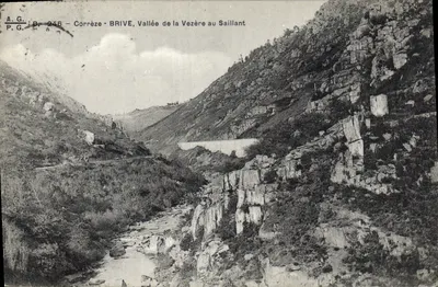 Vale da Vézère no Saillant — Corrèze — BRIVE — A.G. Br 246