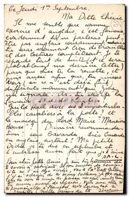 Compiègne — Zamek i tarasy — wydawca A. L. P. nr 68 — Rewers