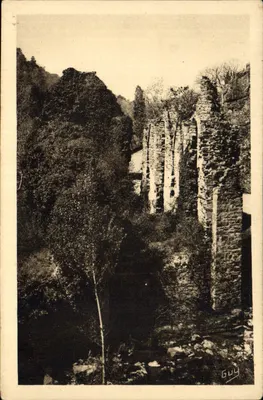 Aubazine (Corrèze) — As ruínas da Abadia de Coyroux — Edição d'Art Couton - Brive