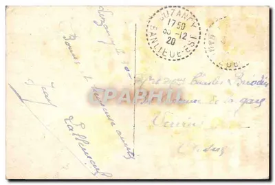 Jovem homem com buquê — Boa Ano — DIX — Verso