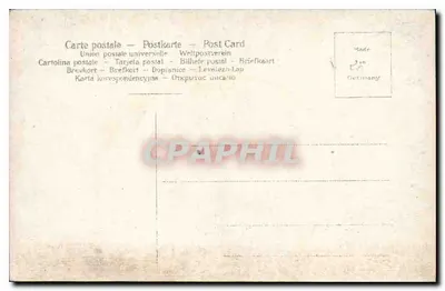 Estátua de Michel-Ange — Moisés — editor desconhecido, número de série não visível — Verso