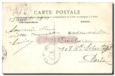 Grenoble — Vista generale e le Alpi — Le Taillefer — C. Baffert, Grenoble — Verso