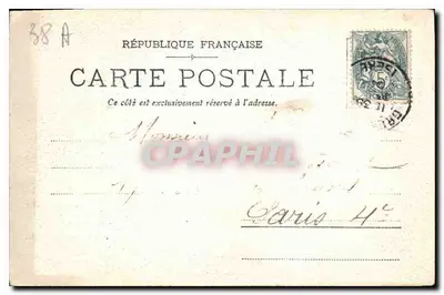Ruínas Delphinales de Beauvoir en Royans — E. Marmet, rue Félix Poulat, 3, Grenoble. Phot. E. Duchemin. N° 32 — Verso