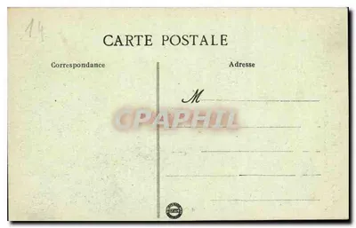 Arromanches — Młoda pani z Fontenailles — C.P.B. n°89 — Rewers